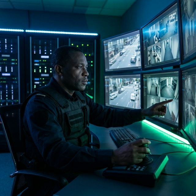 CCTV Security Camera Interface