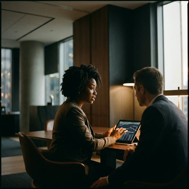 IT Consulting Architecture Network Floating Dashboard